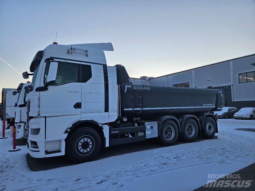 MAN TGX 35.510 8x4-4 덤프 트럭