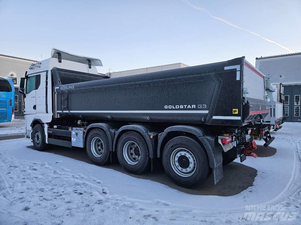 MAN TGX 35.510 8x4-4 덤프 트럭