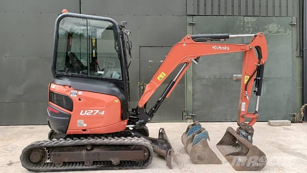 Kubota U 27-4 소형 굴삭기 7톤 미만
