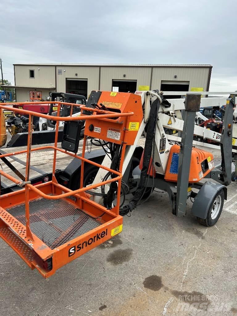 Snorkel TL 37 J 트레일러 탑재 고소작업대