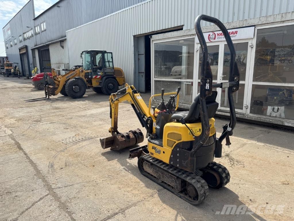 Yanmar SV08 (1D199) 소형 굴삭기 7톤 미만