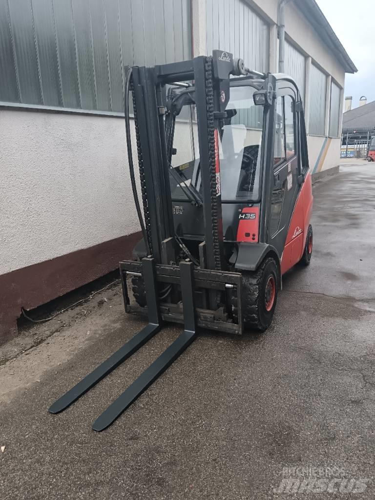 Linde H35D-393 디젤 지게차