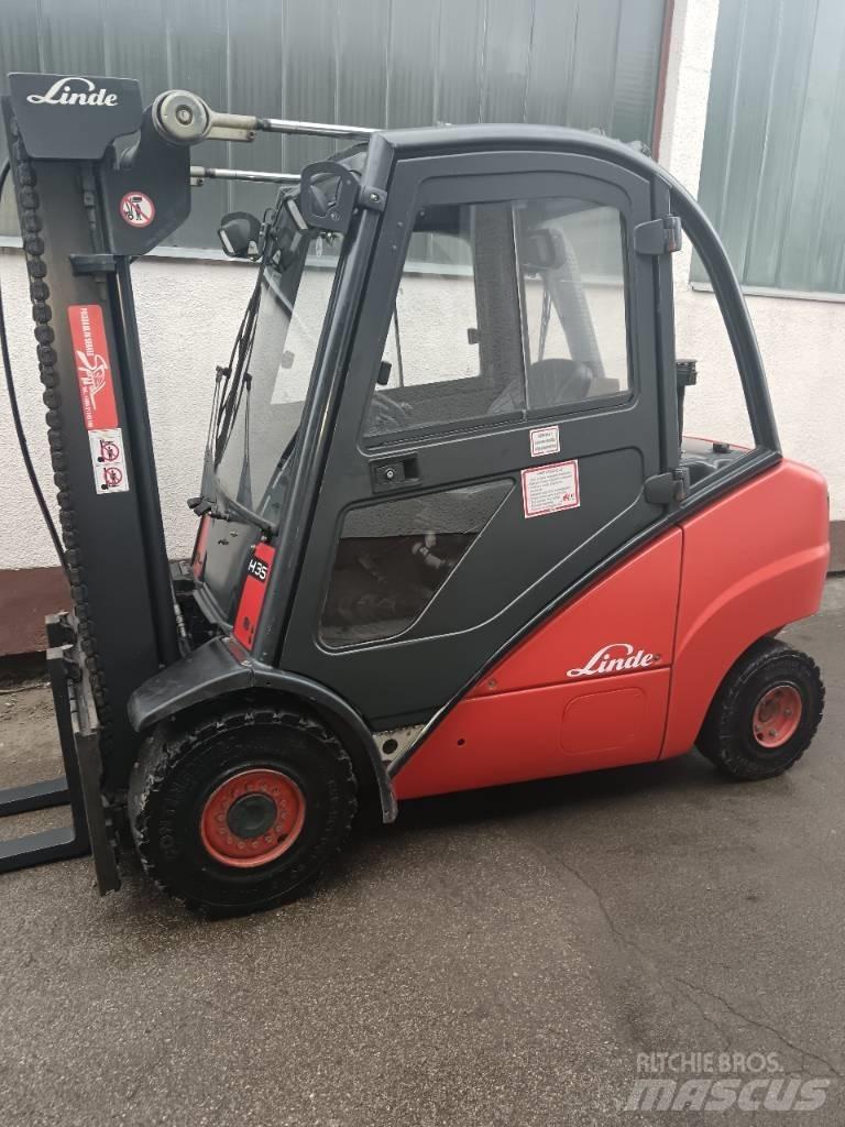 Linde H35D-393 디젤 지게차