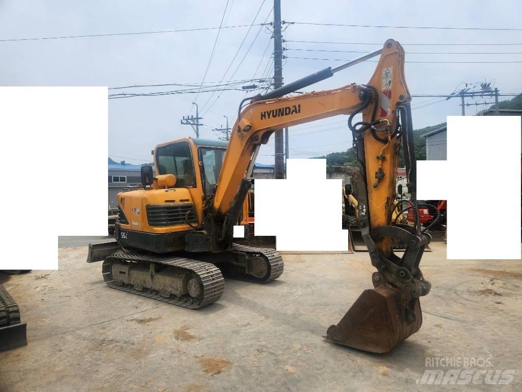 Hyundai Robex 55 소형 굴삭기 7톤 미만