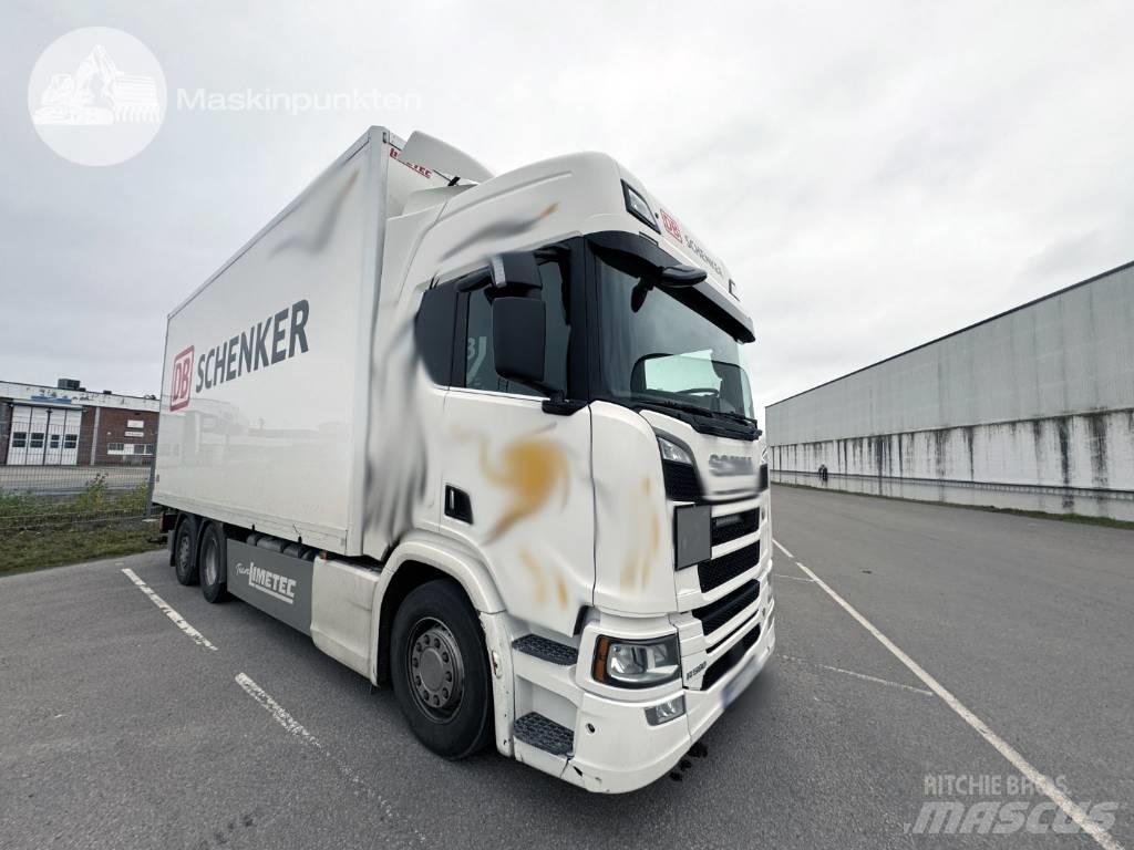 Scania R 580 탑차 트럭