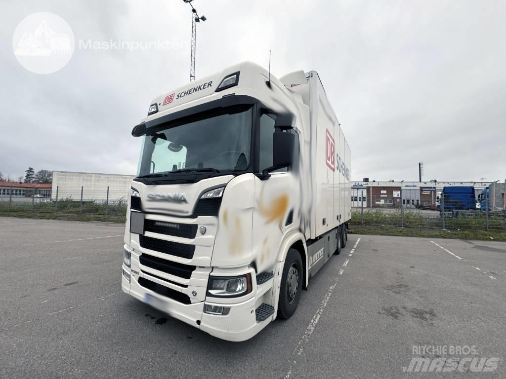 Scania R 580 탑차 트럭