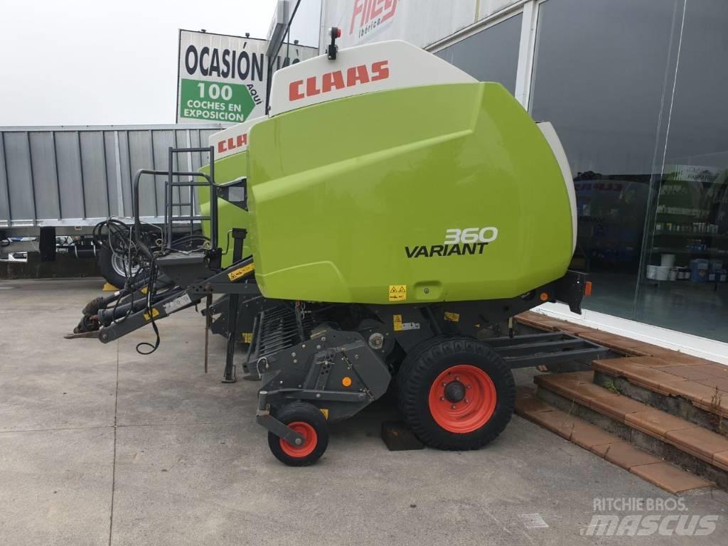 CLAAS Variant 360 원형 곤포기
