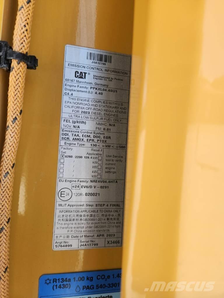 CAT M 318  휠 굴삭기