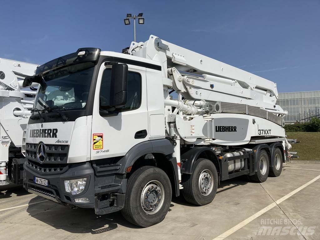 Liebherr THP 37 콘크리트 펌프카