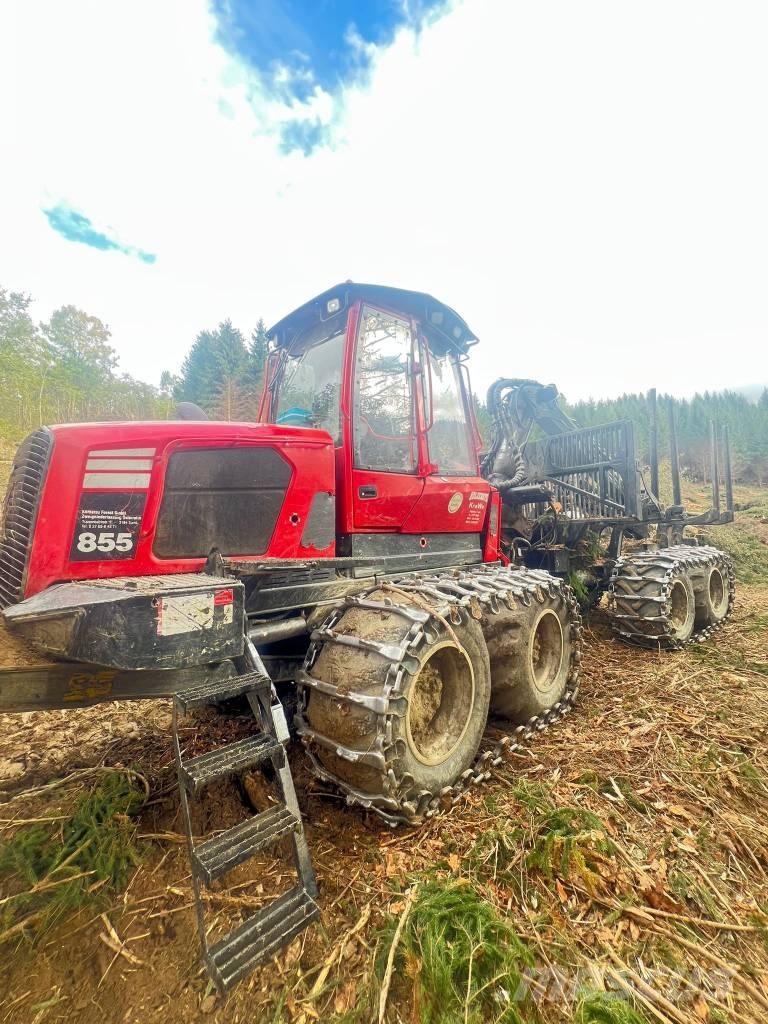 Komatsu 855 원목 포워더