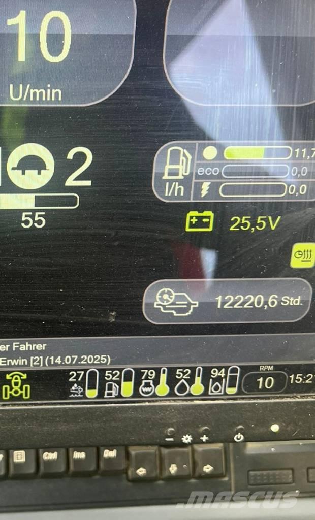 Komatsu 855 원목 포워더