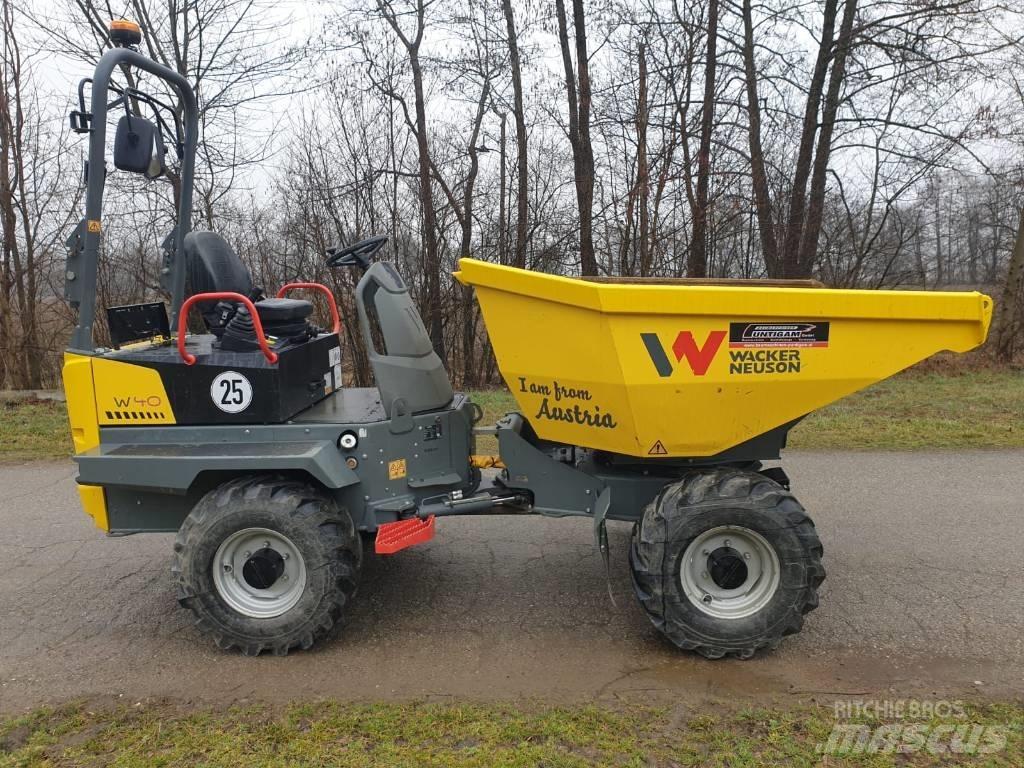 Wacker Neuson DW 40 건설현장 덤프트럭