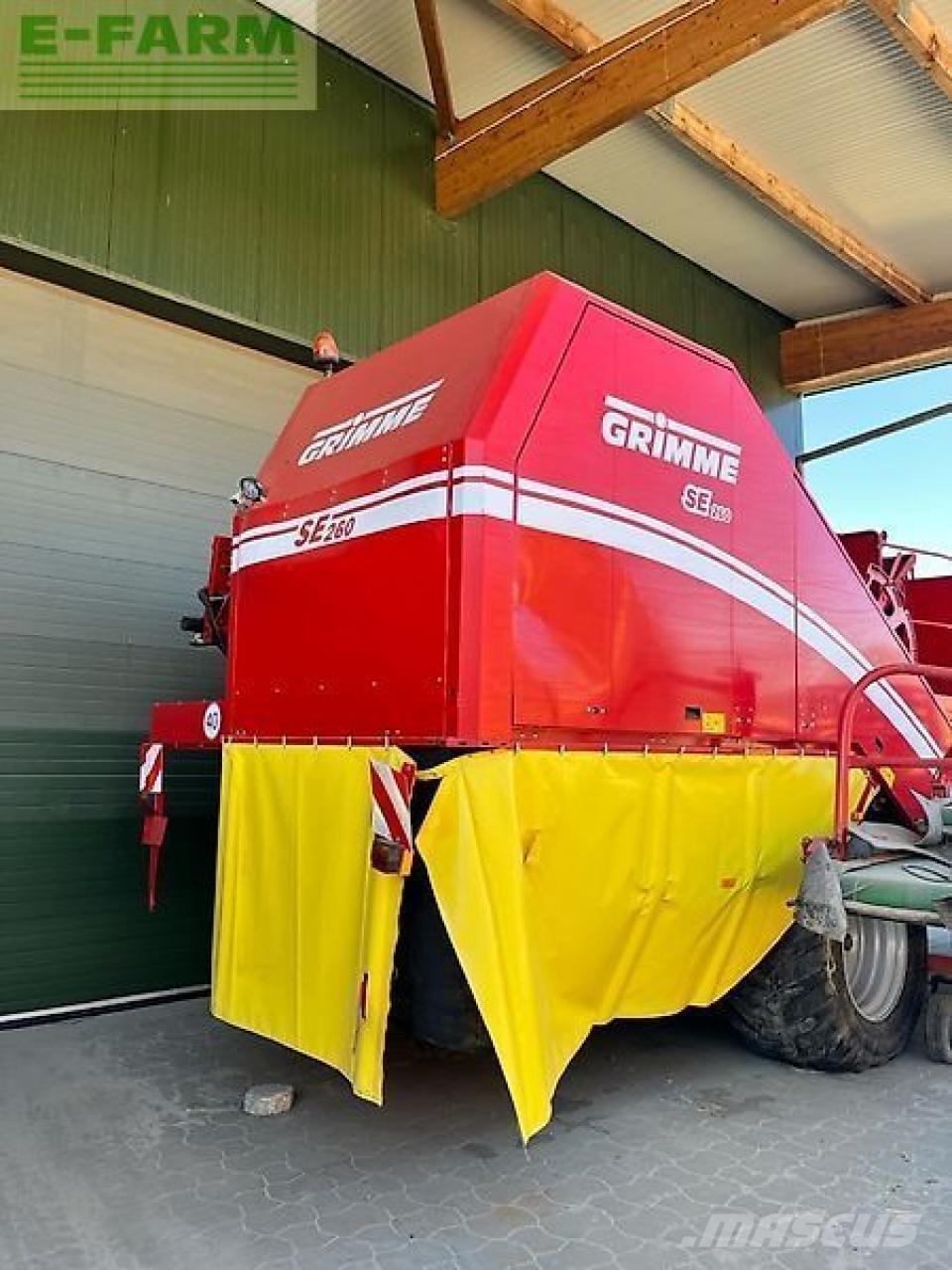 Grimme se260 감자수확기 및 포테이토디거