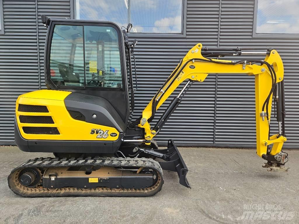 Yanmar sv26 소형 굴삭기 7톤 미만