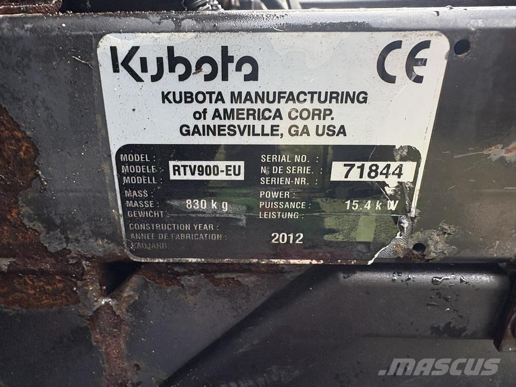 Kubota rtv 900 골프 카트