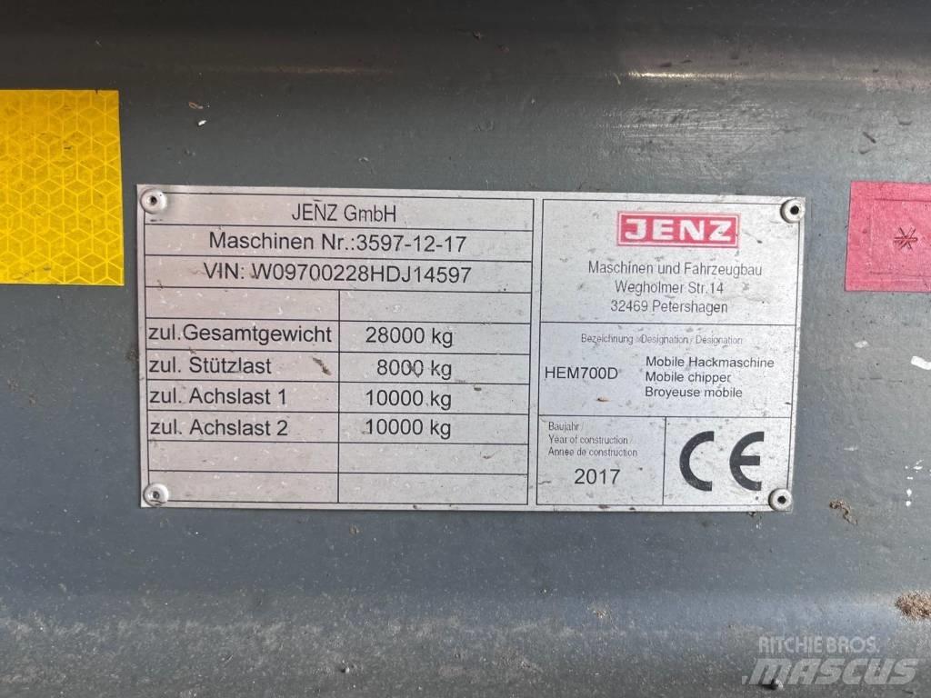 JENZ HEM 700 D 톱밥제조기