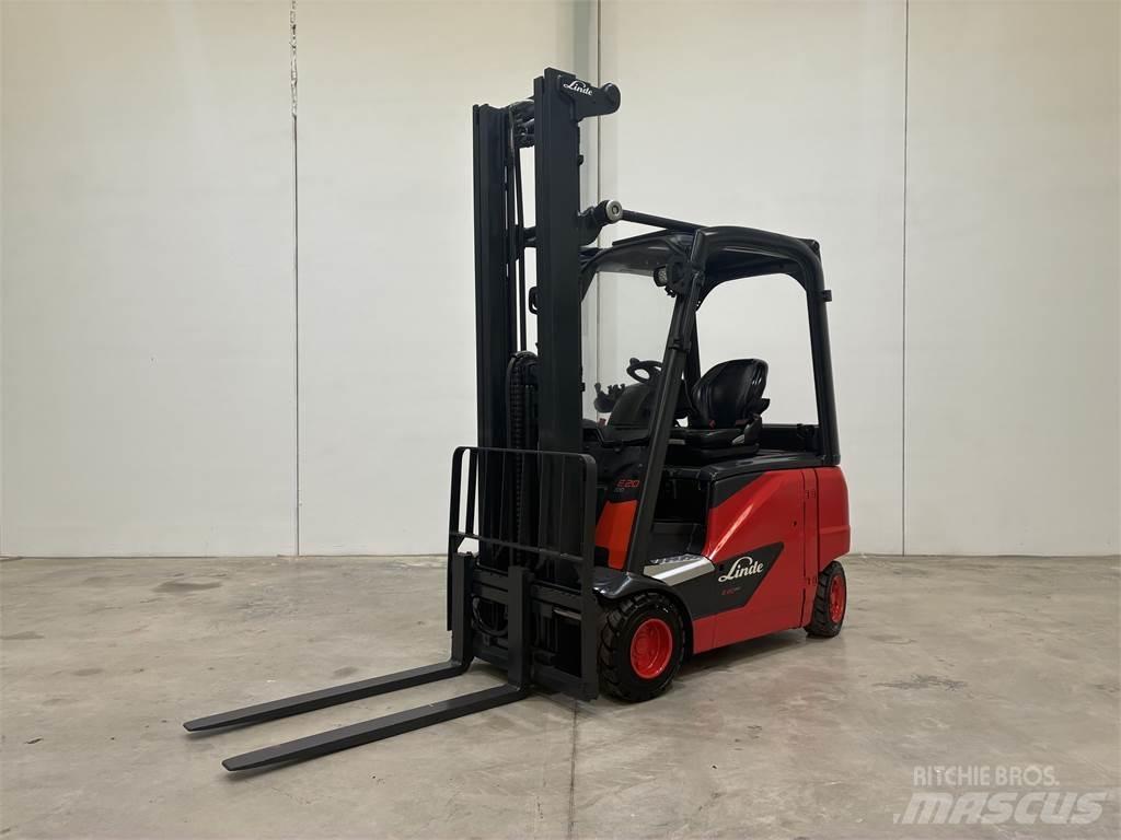 Linde E20PH 02 전동 지게차