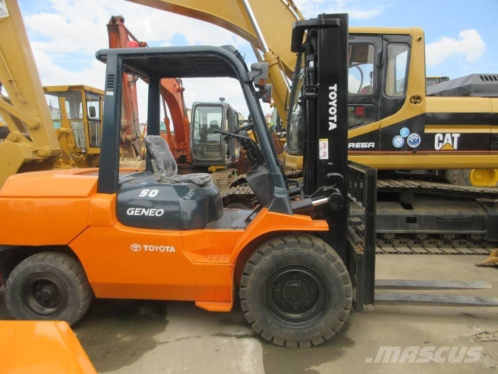 Toyota FD 50 디젤 지게차