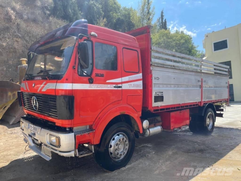 Mercedes-Benz 1638 플랫베드/드롭사이드 트럭