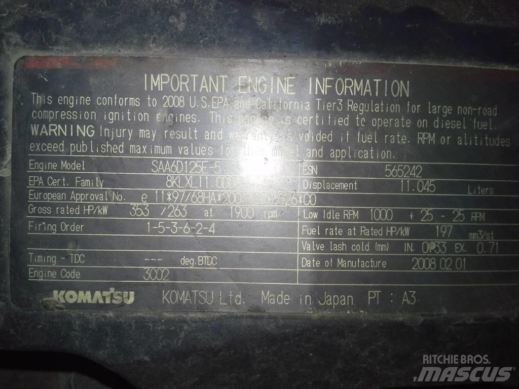 Komatsu PC 450 LC-8 대형 굴삭기 29톤 이상