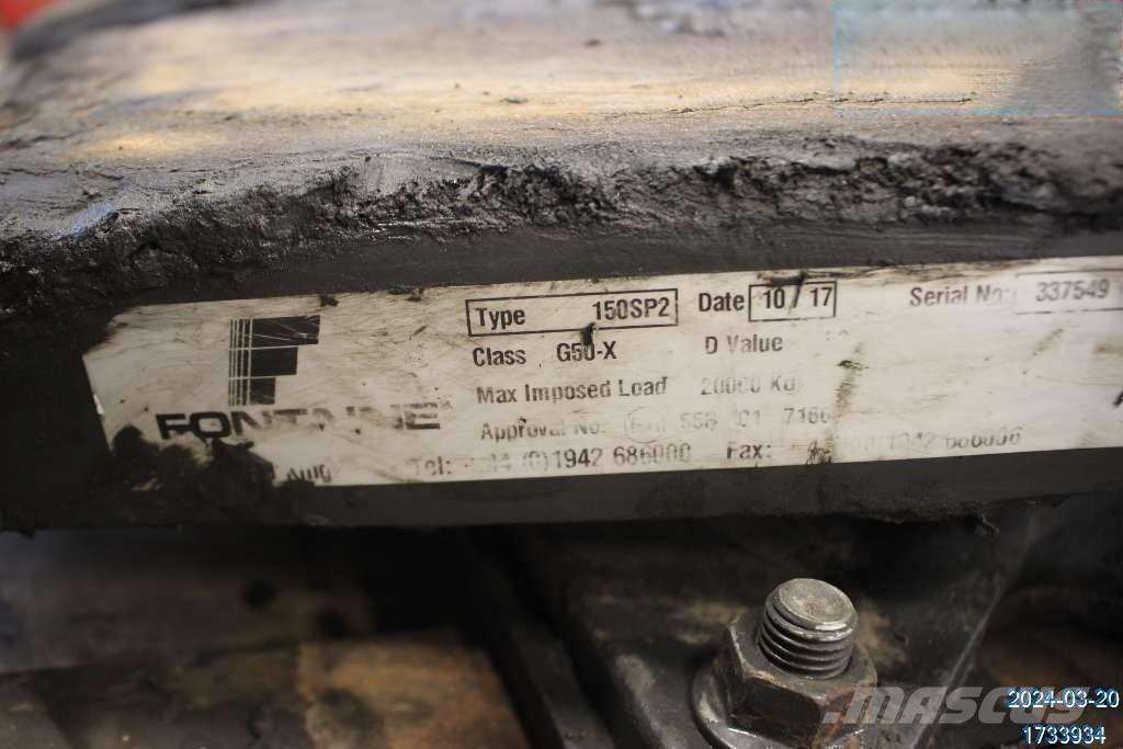 DAF XF 510 섀시 및 서스펜션