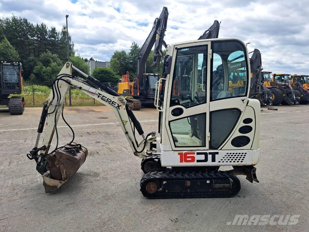 Terex TC16 소형 굴삭기 7톤 미만