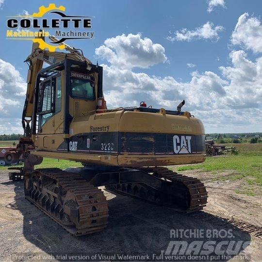 CAT 322C 원목 하베스터