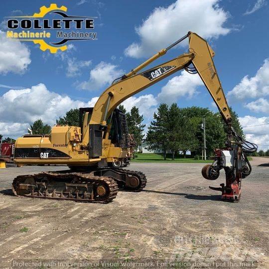 CAT 322C 원목 하베스터