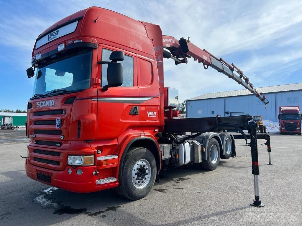 Scania R 580 크레인 트럭
