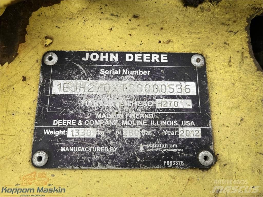 John Deere H270 하비스터 헤드
