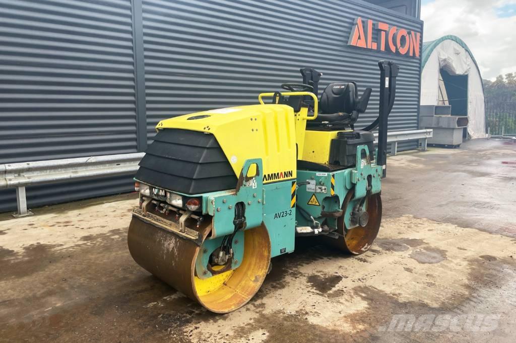 Ammann AV 23-2S 트윈 드럼 롤러