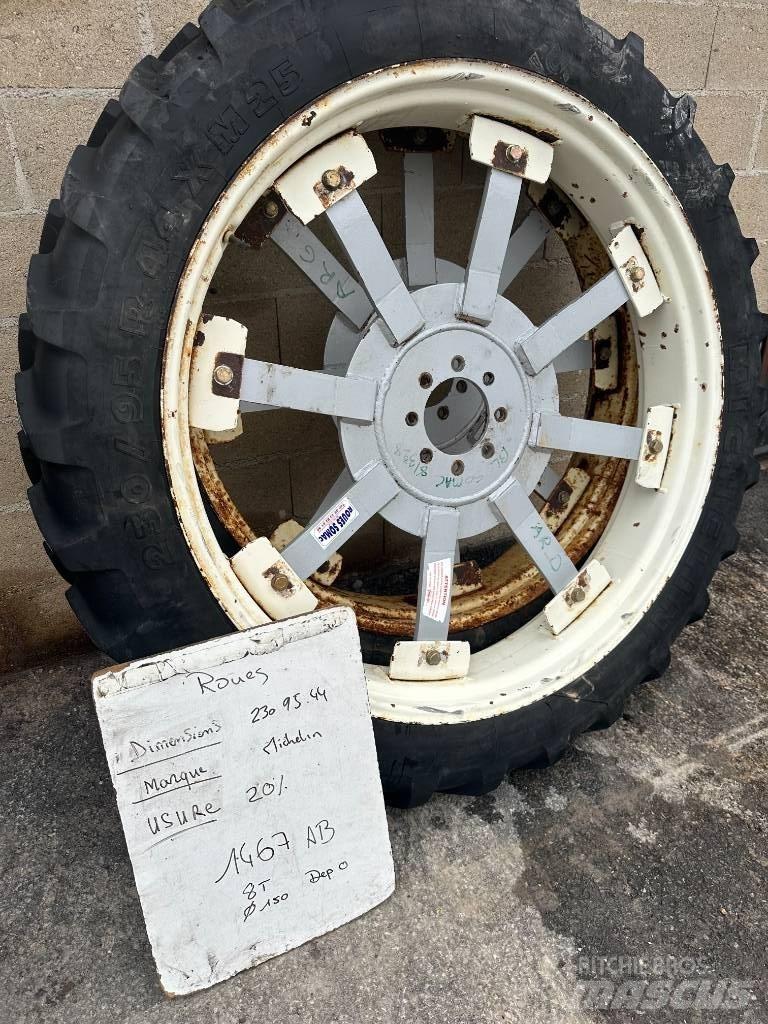 Michelin 230/95R48 타이어, 휠 및 림