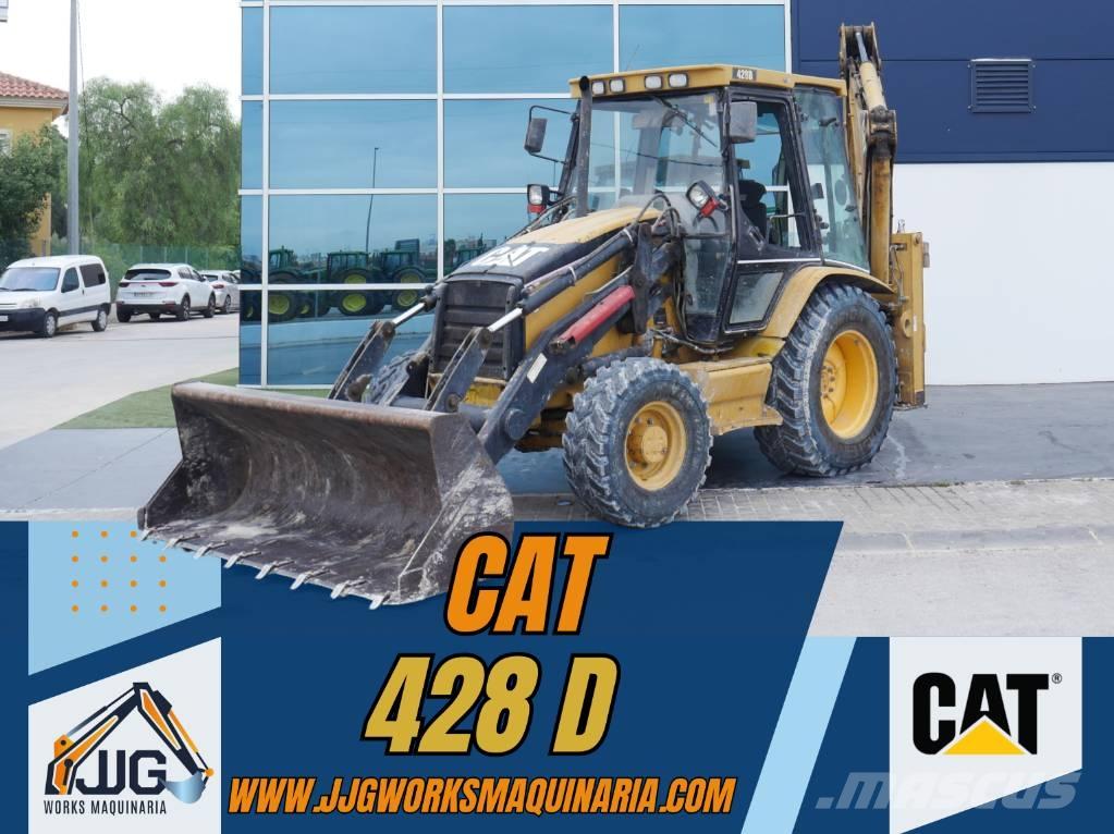 CAT 428 D 백호로더