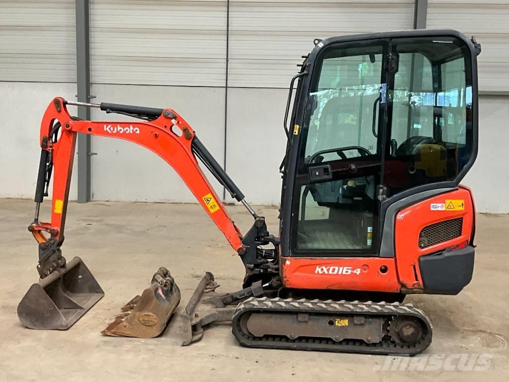 Kubota KX 016-4 소형 굴삭기 7톤 미만
