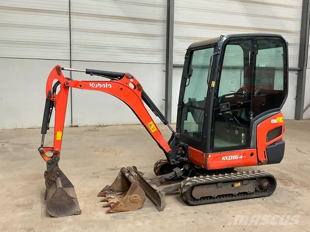 Kubota KX 016-4 소형 굴삭기 7톤 미만