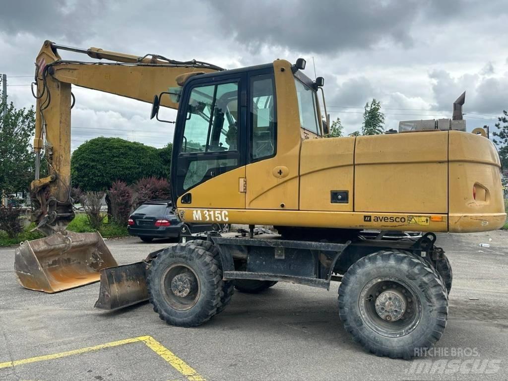 CAT 315 C  휠 굴삭기