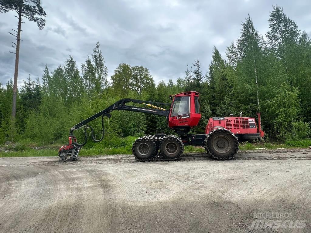 Komatsu 911.4 원목 하베스터