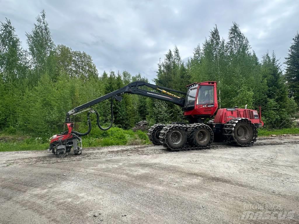 Komatsu 911.4 원목 하베스터