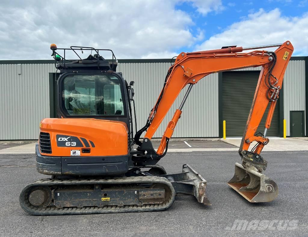 Doosan DX63-3 대형 굴삭기 29톤 이상