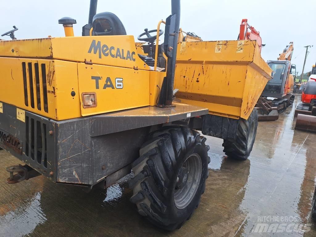 Mecalac TA6 건설현장 덤프트럭