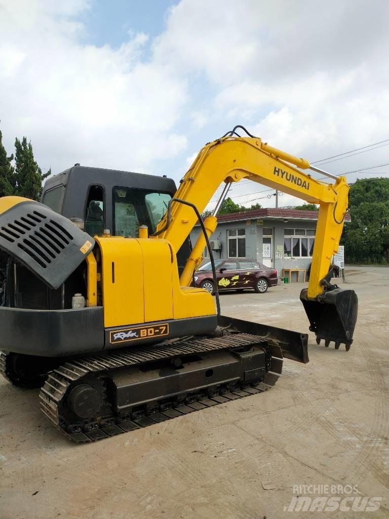 Hyundai 80-7 대형 굴삭기 29톤 이상