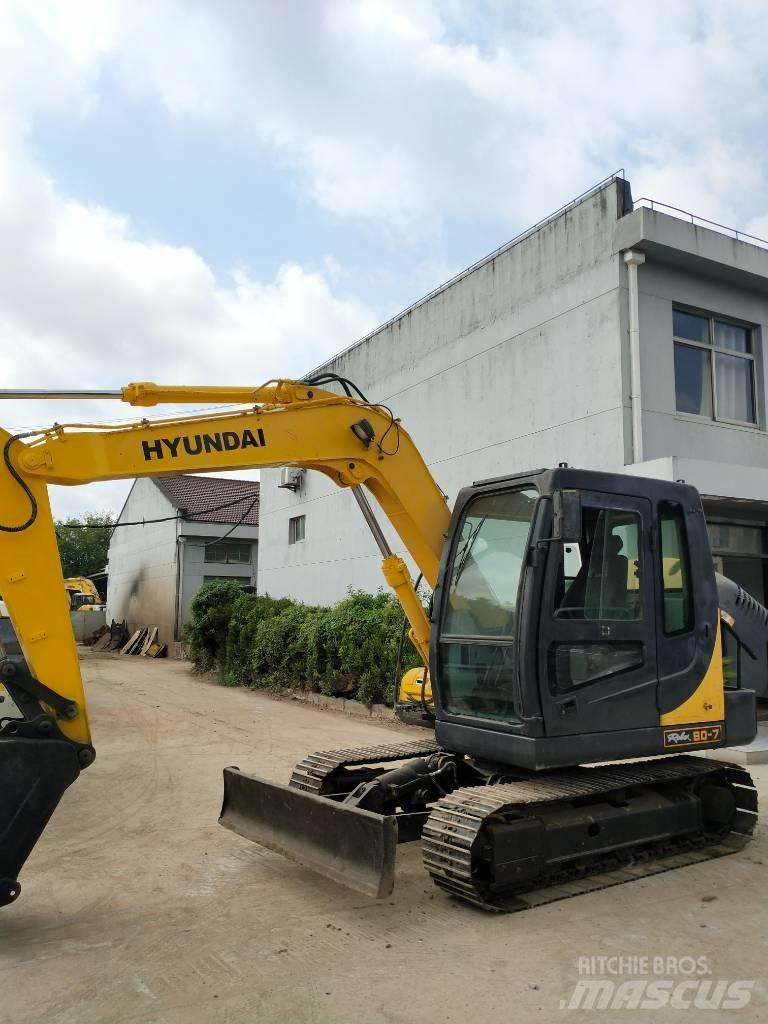 Hyundai 80-7 대형 굴삭기 29톤 이상