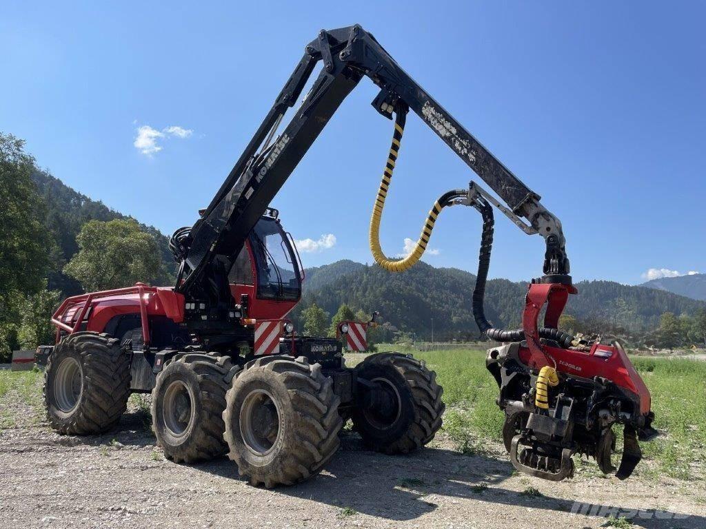 Komatsu 951 원목 하베스터