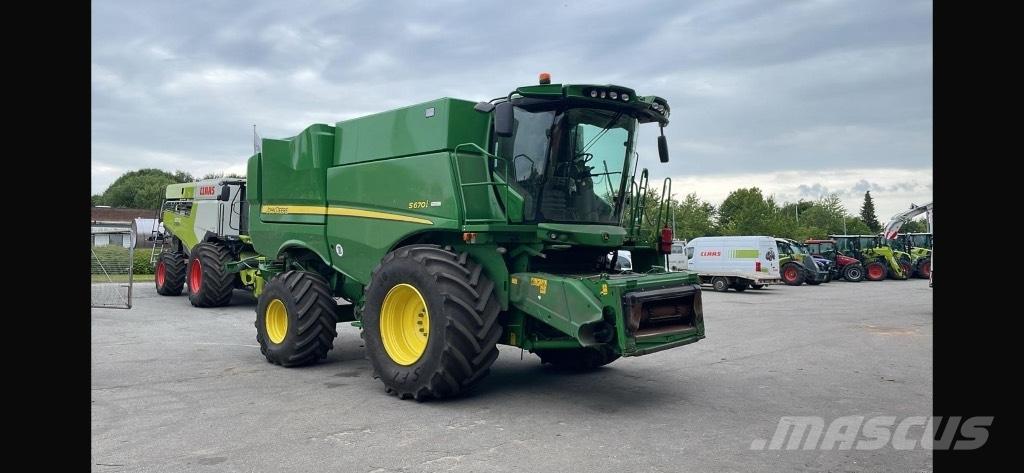John Deere S670I 콤바인 수확기