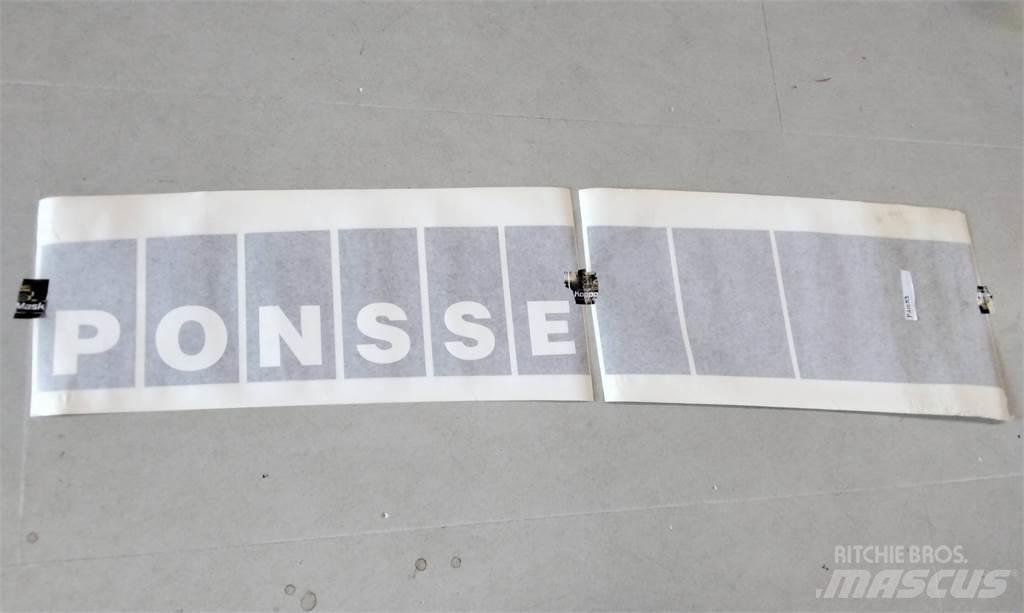 Ponsse P21053 섀시 및 서스펜션