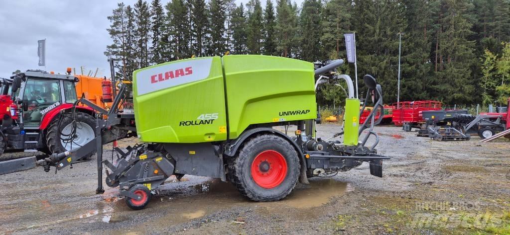 CLAAS 455 Uniwrap 원형 곤포기