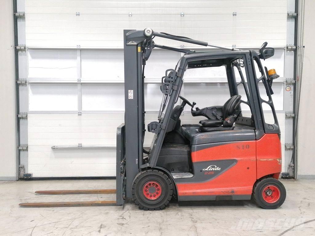 Linde E25H-01/600 전동 지게차