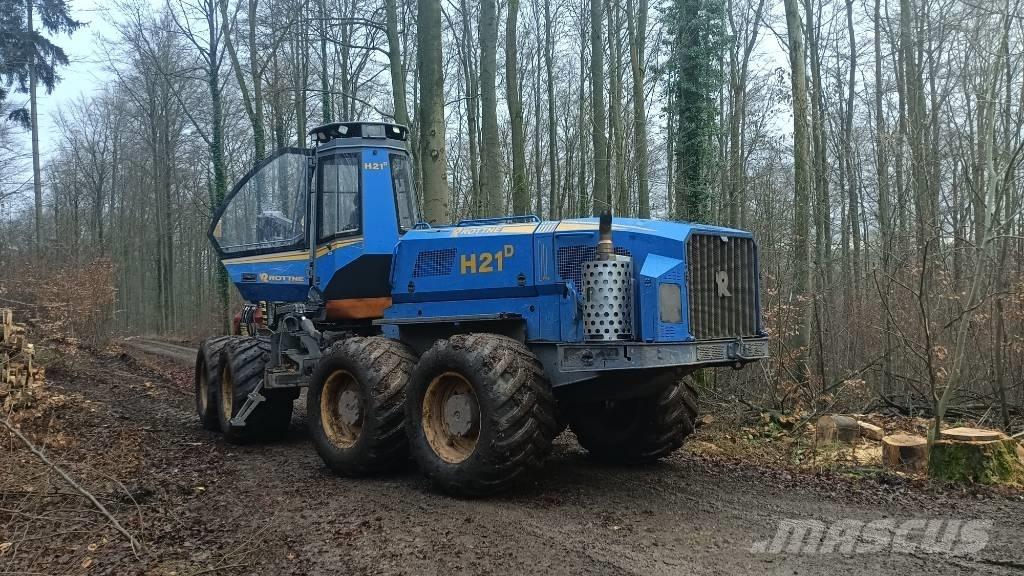 Rottne H21D SP 661 원목 하베스터