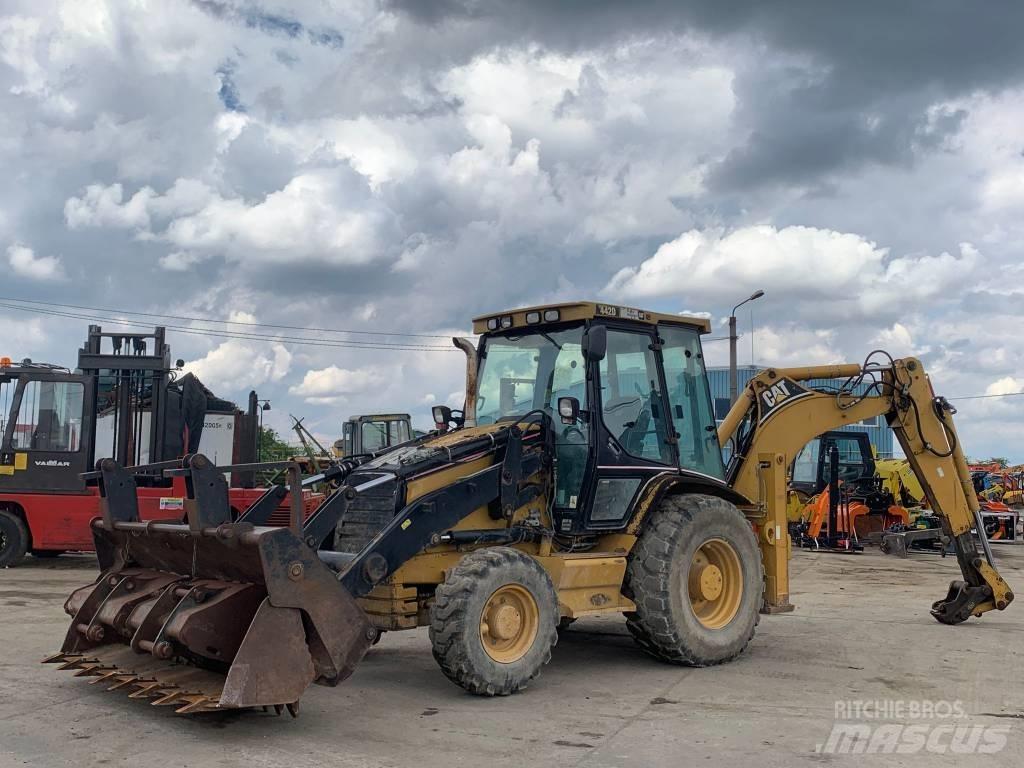 CAT 442 D 백호로더
