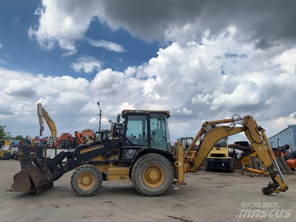CAT 442 D 백호로더